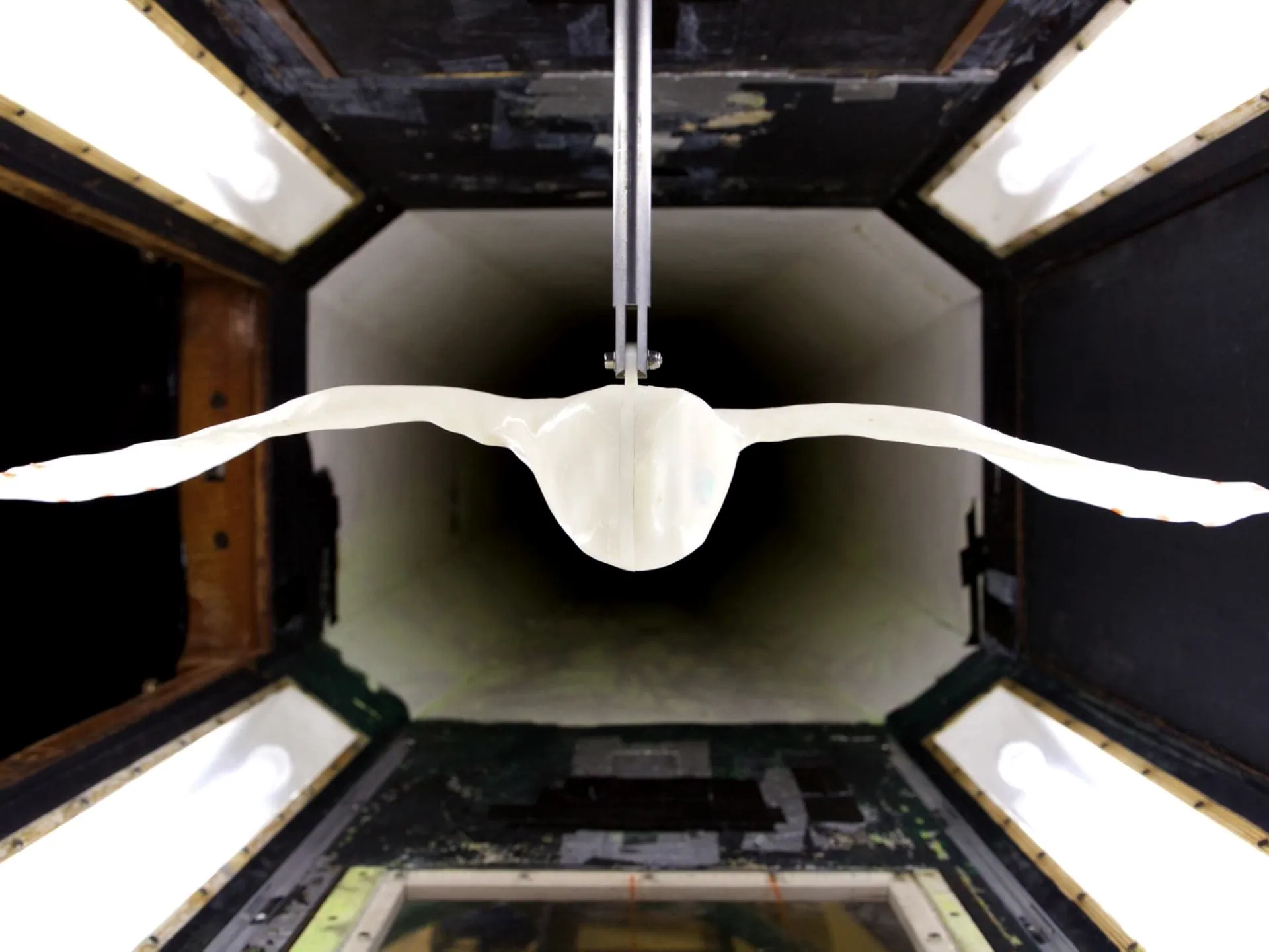 Bristol Flight Lab wind tunnel test section