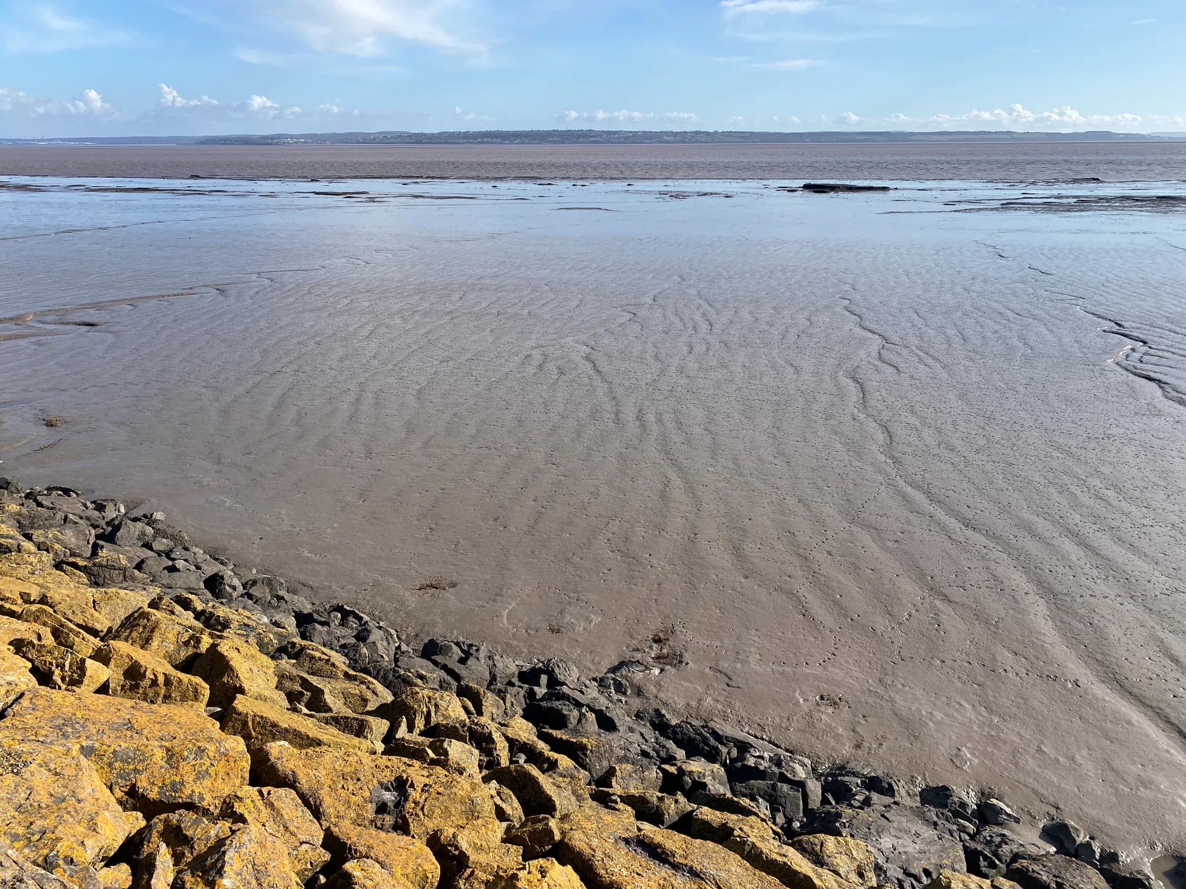 Mudflats on the Severn Estuary